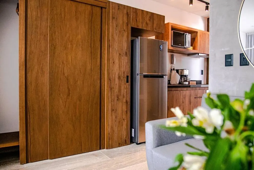 Ocean View Studio, Rooftop Pool, Steps From Beach Hyatt Playa del Carmen
