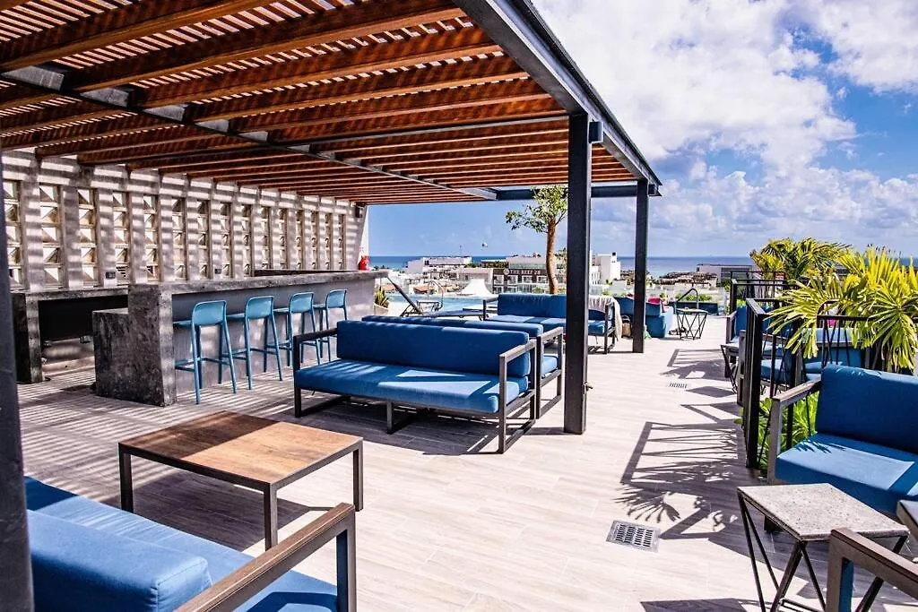 Ocean View Studio, Rooftop Pool, Steps From Beach Hyatt Playa del Carmen 0*,  Mexico